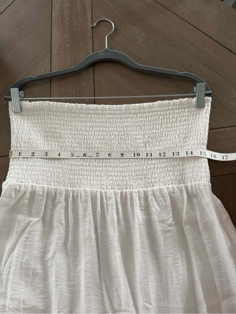 Fresh Produce Joanna White Strapless High-Low Dress or Skirt - Picture 7 of 8
